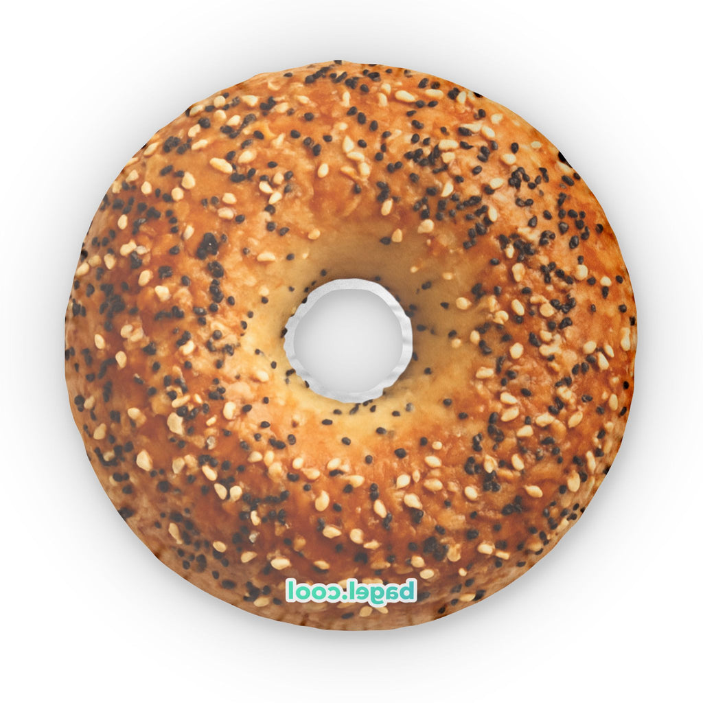 Bagel Icon Custom Shaped Pillow