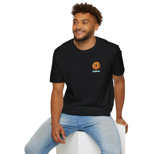 Camiseta unisex mini con icono de bagel