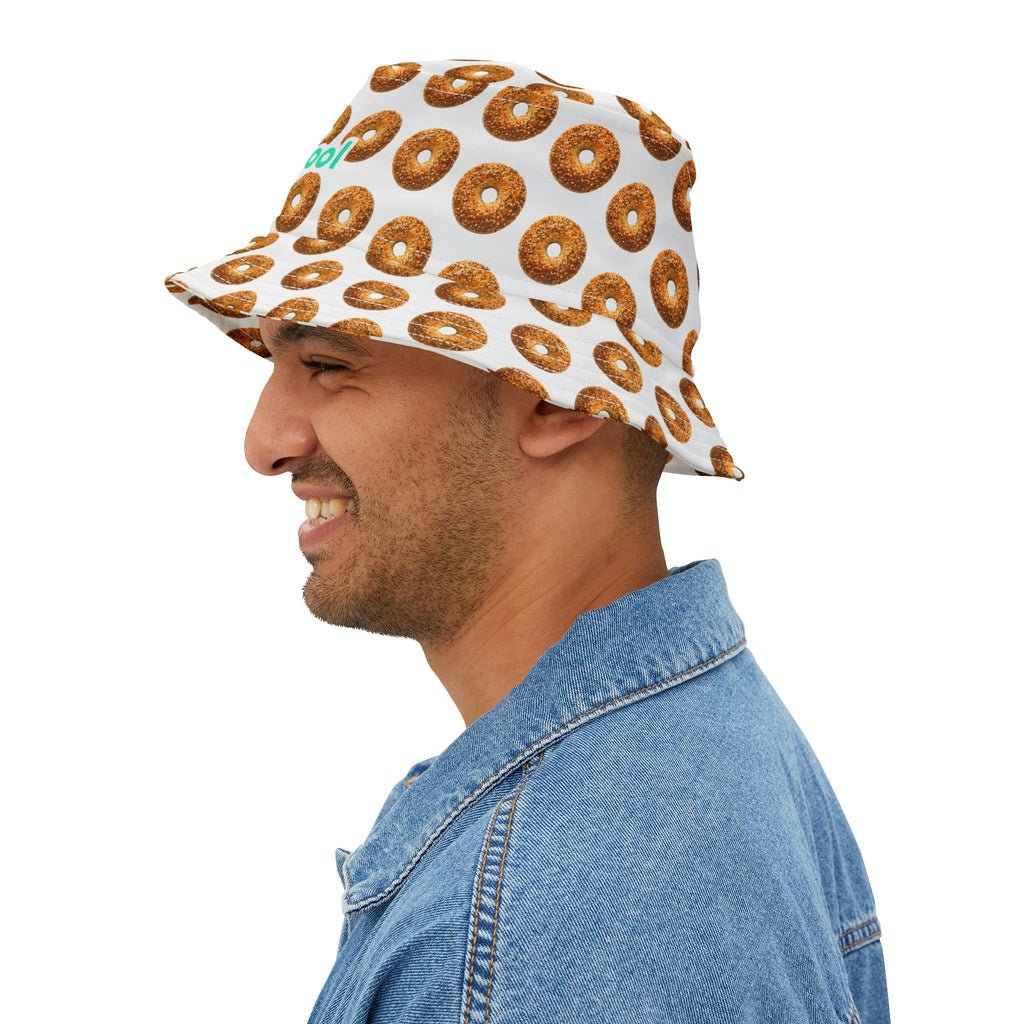 Bagel Pattern Bucket Hat