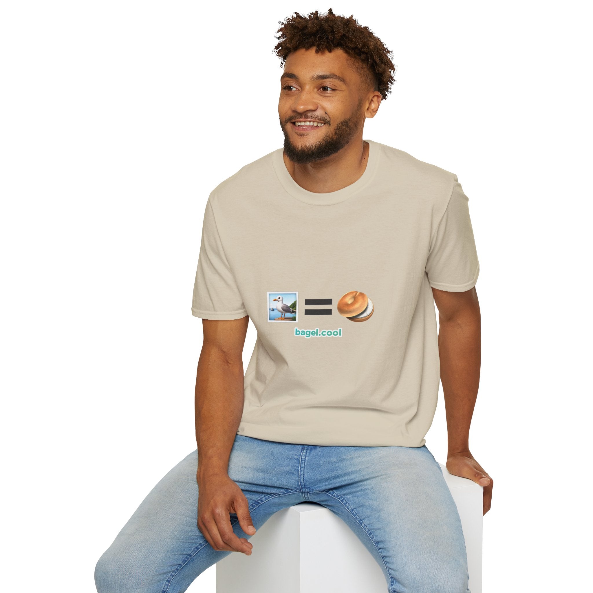 Sand bagel themed t-shirt