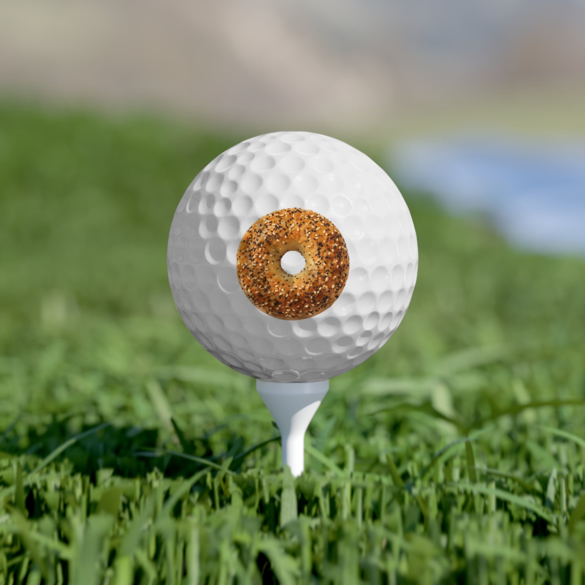 Bagel Icon Golf Balls (6pcs)