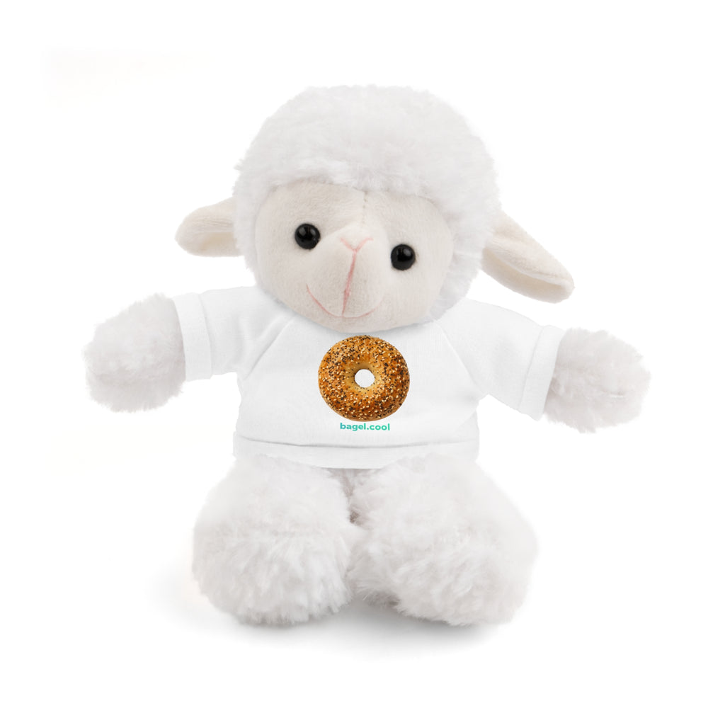 Bagel Icon Stuffed Animal with Tee