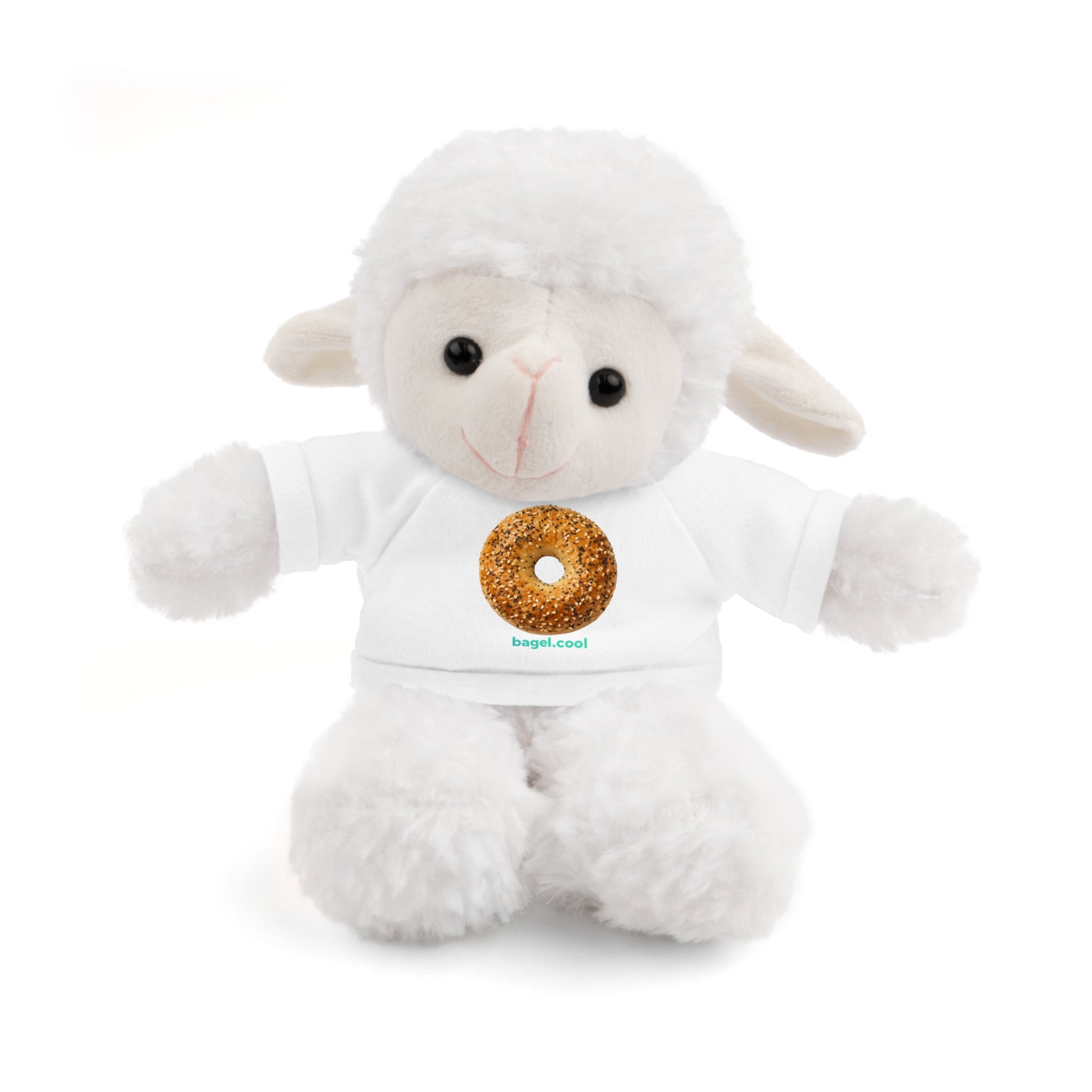 Bagel Icon Stuffed Animal with Tee