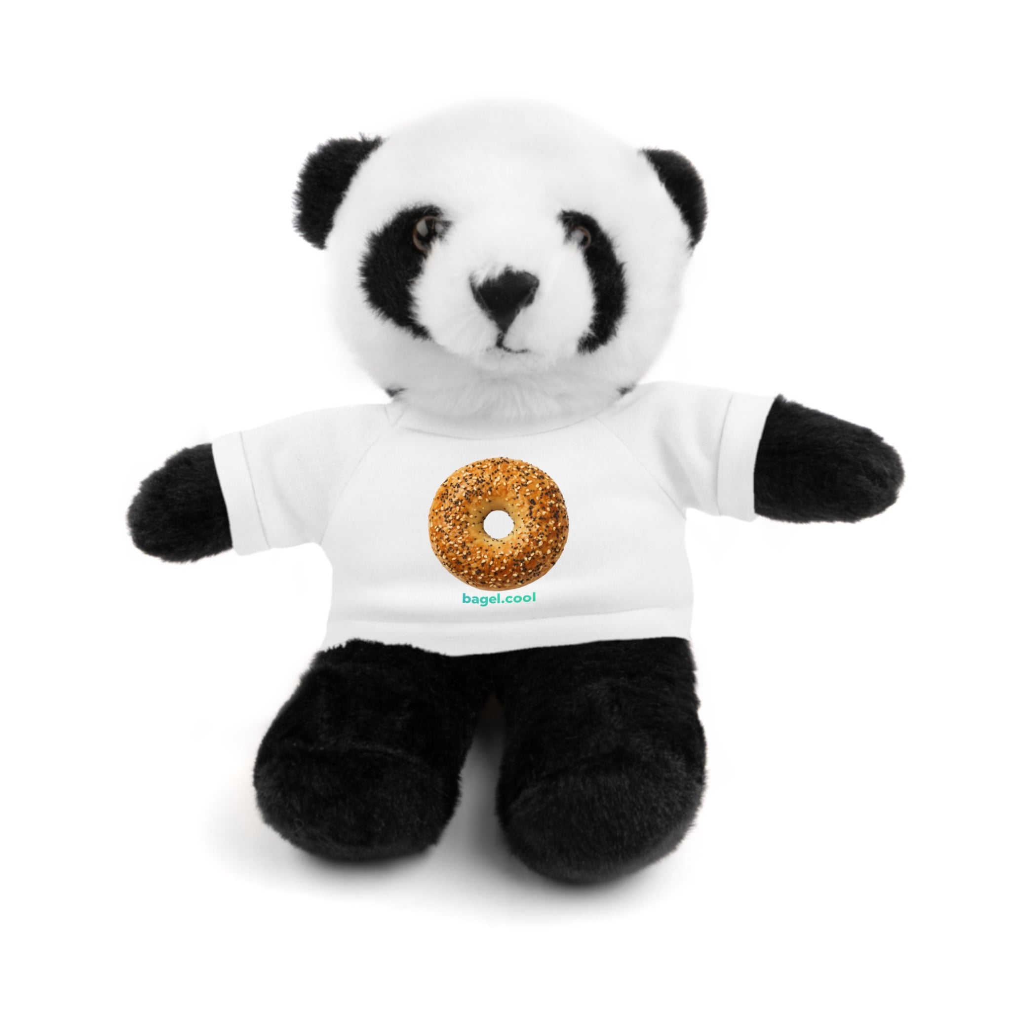 Bagel Icon Stuffed Animal with Tee