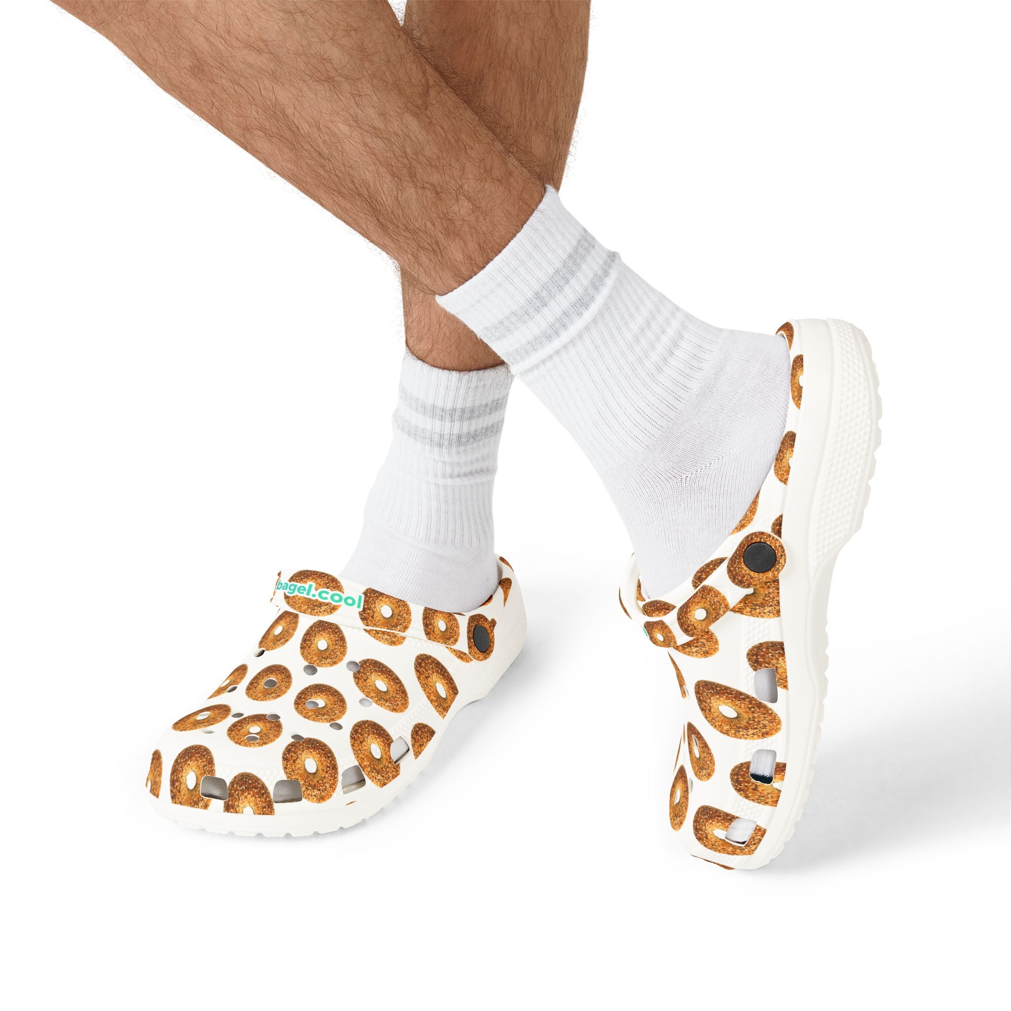 Bagel Pattern EVA Foam Clogs