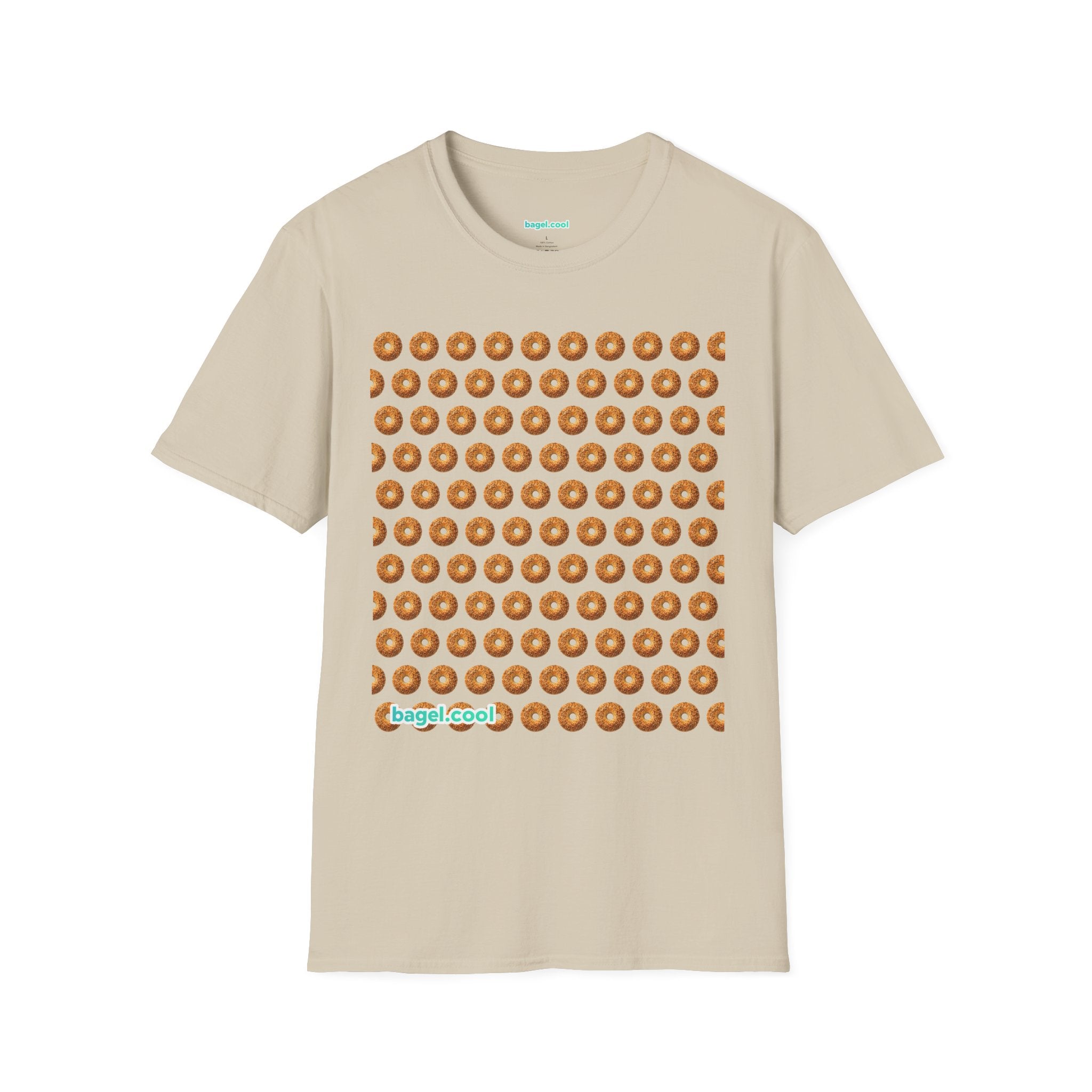 Sand bagel themed t-shirt