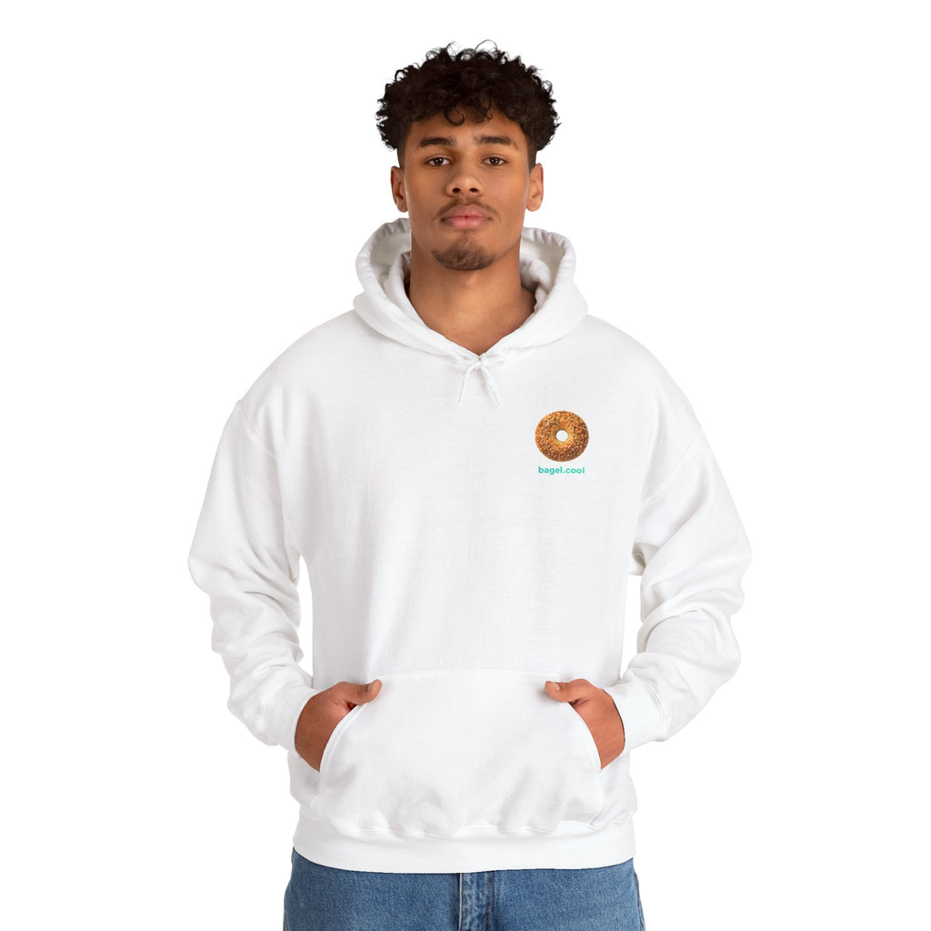 Bagel Icon Mini Unisex Heavy Blend™ Hooded Sweatshirt