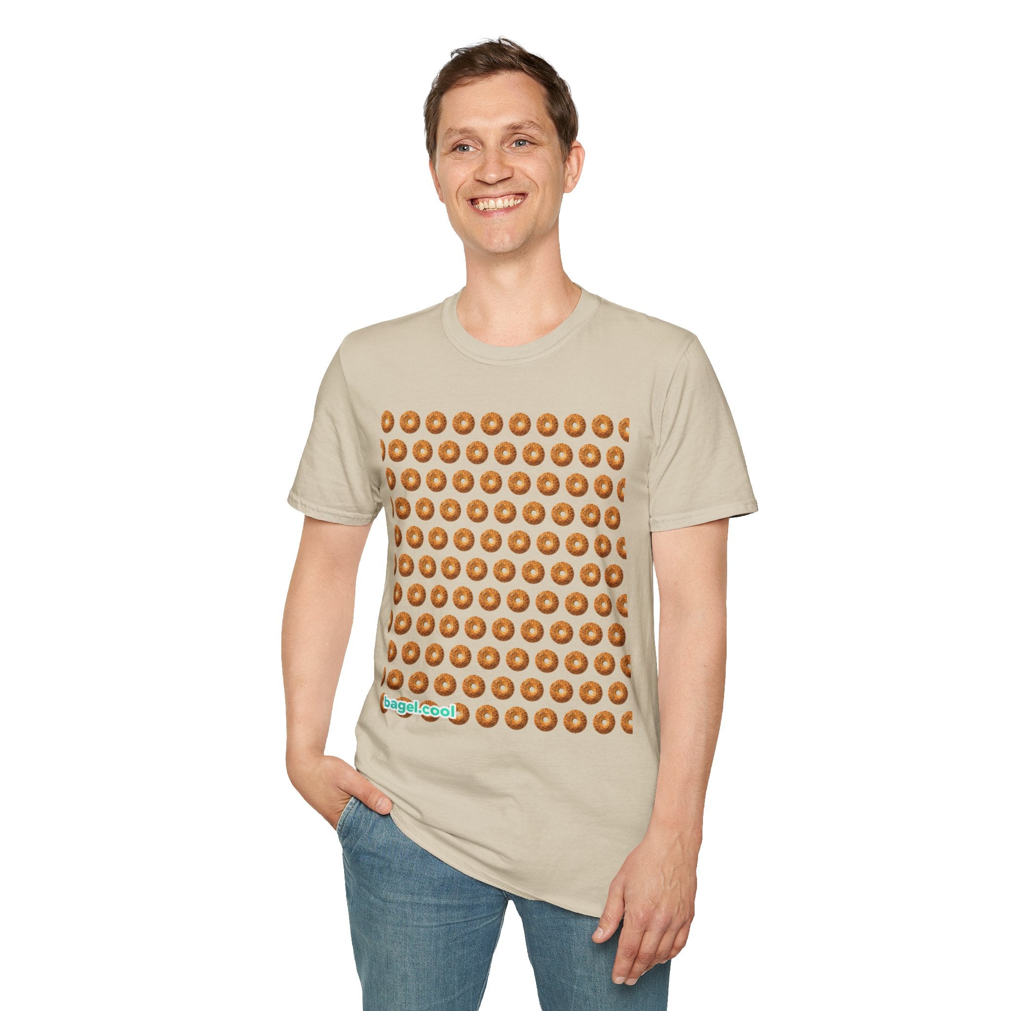 Sand bagel themed t-shirt