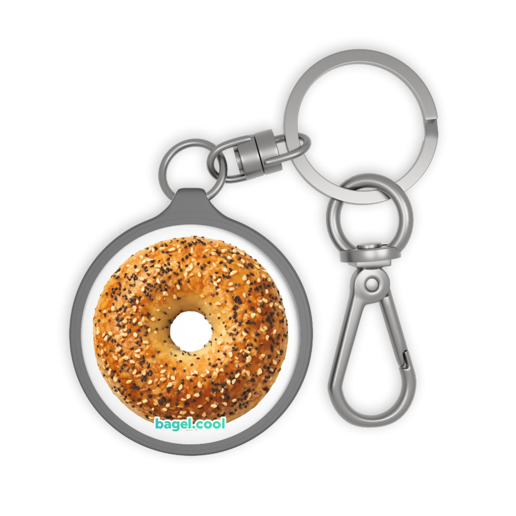Bagel Icon Keyring Tag