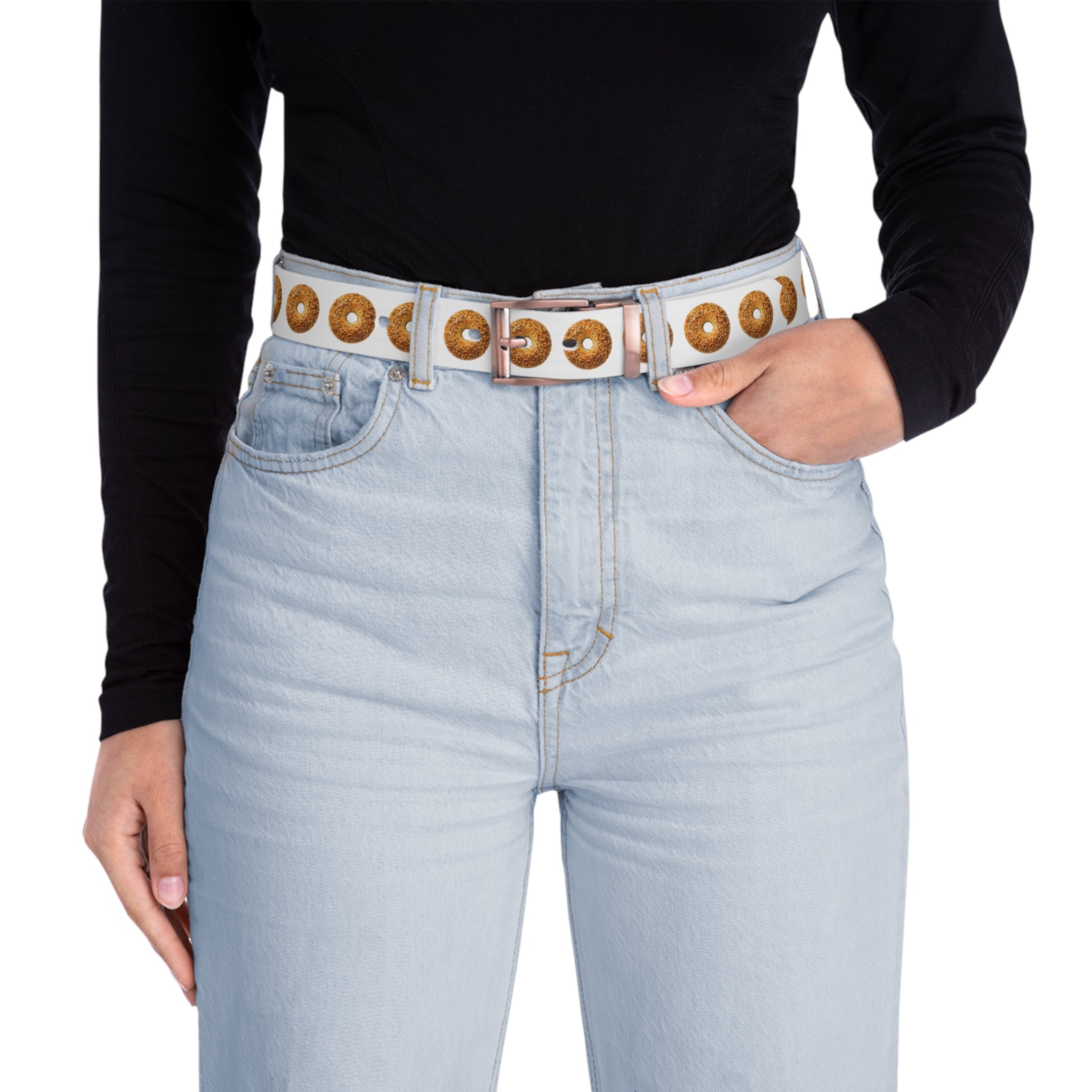 Bagel Pattern Belt