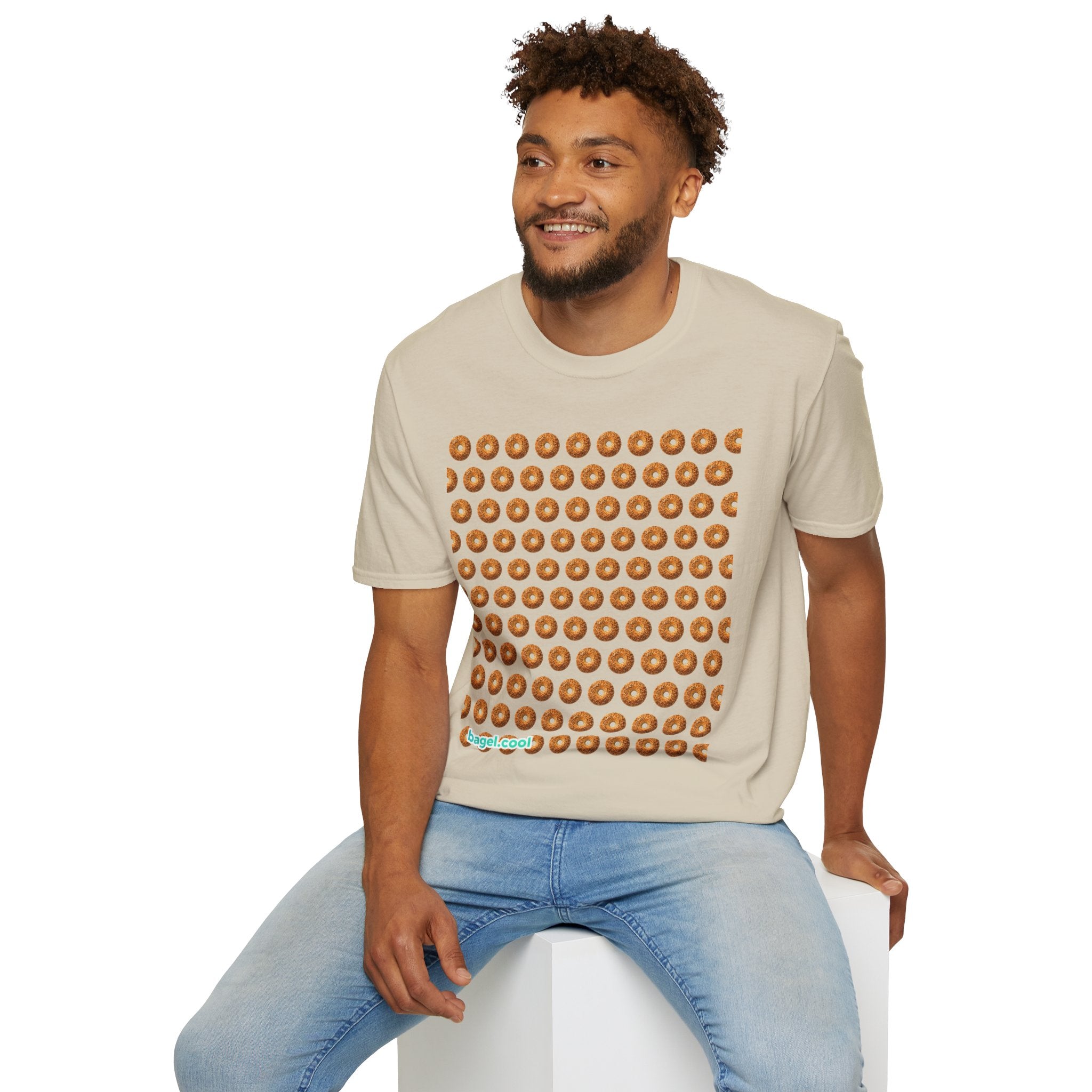 Sand bagel themed t-shirt